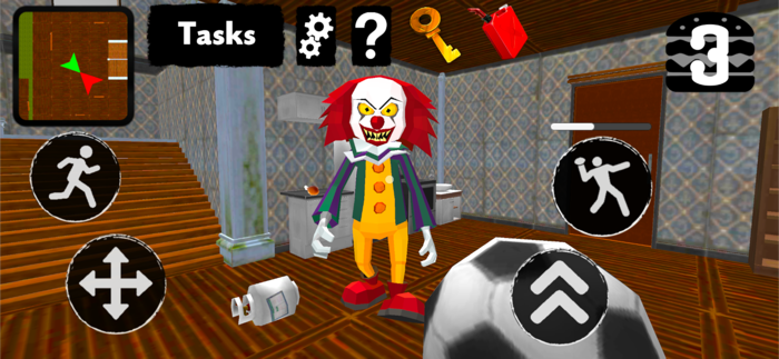 Clown Neighbor Escape