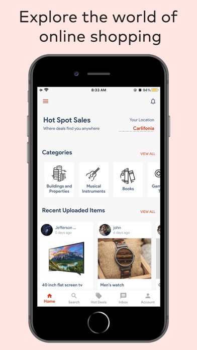 Hot Spot Sales Screenshot