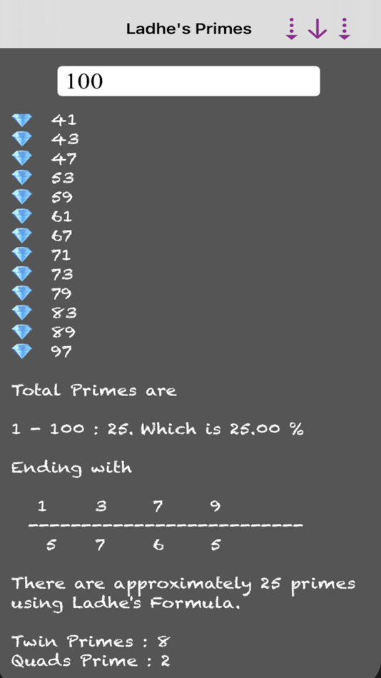 #1. Ladhe's Primes (iOS) 由: Shubham Ladhe