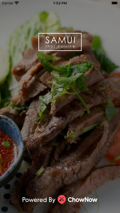 Samui Thai Cuisine Screenshot