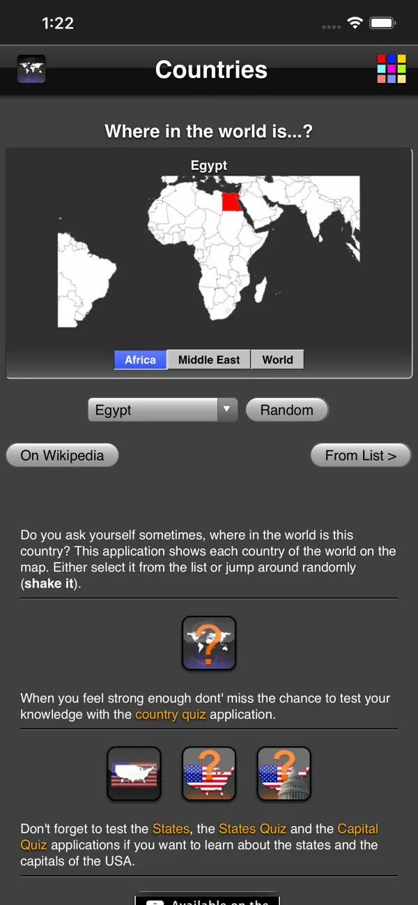 #1. All Countries (iOS) De: Piet Jonas