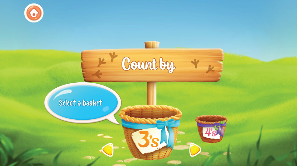 #5. Bunny Skip Count (iOS) 来自: Peak Rainbow