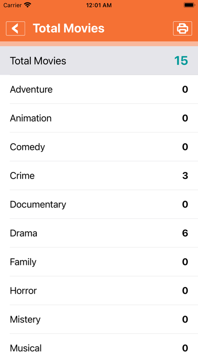 Movies Collector Screenshot