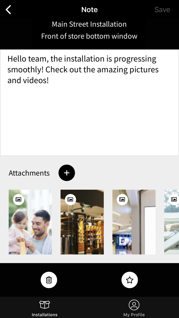 Harlequin Installations