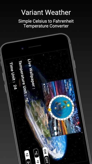 Flat Earth Sun, Moon Clock Screenshot