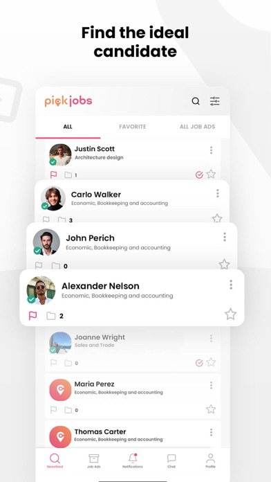 PickJobs - 100% job Screenshot