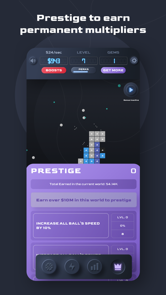 #8. Idle Brix (iOS) 由: Gengolia Ltd.