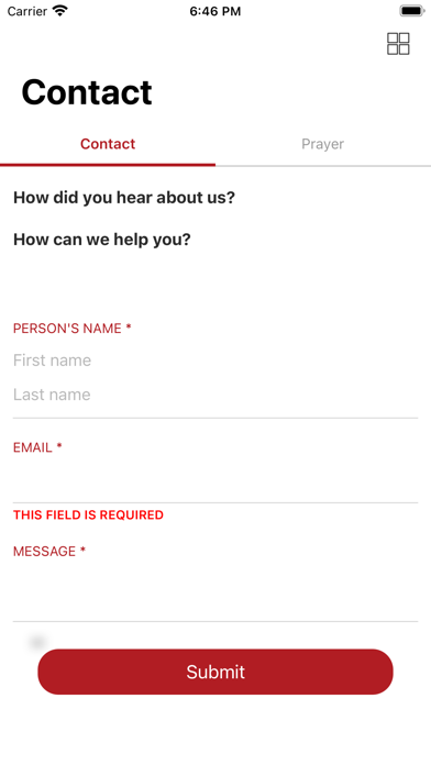 Preston Road Church of Christ Screenshot
