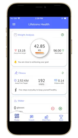 Game screenshot Lifetrons - Diet & Weight Loss hack