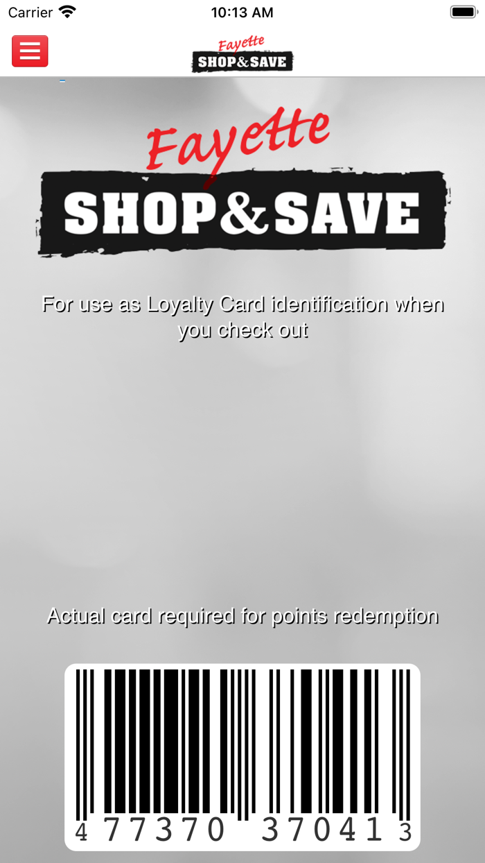 Fayette Shop and Save