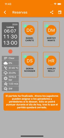 Game screenshot ComuPadel apk