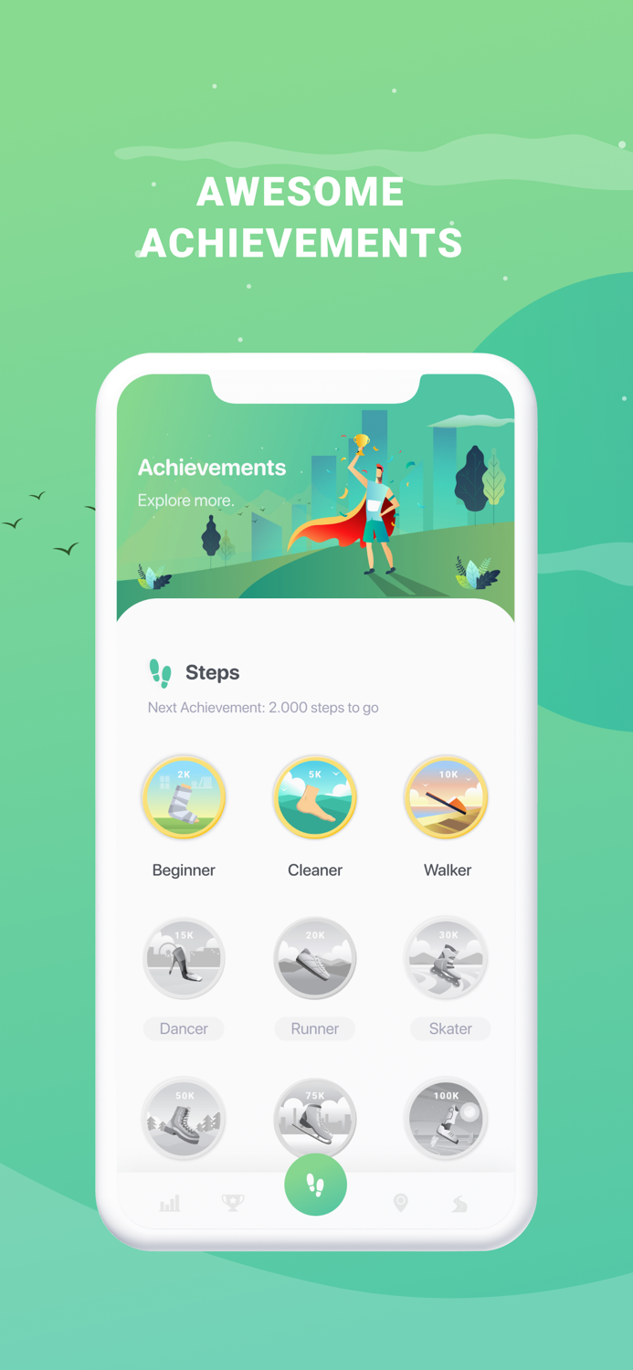 Pedometer - Step Counter App