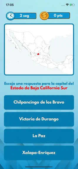 Game screenshot MEXICO - Juego de Capitales hack