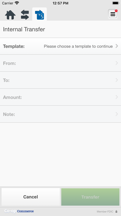Pittsfield Co-op Commerce Screenshot