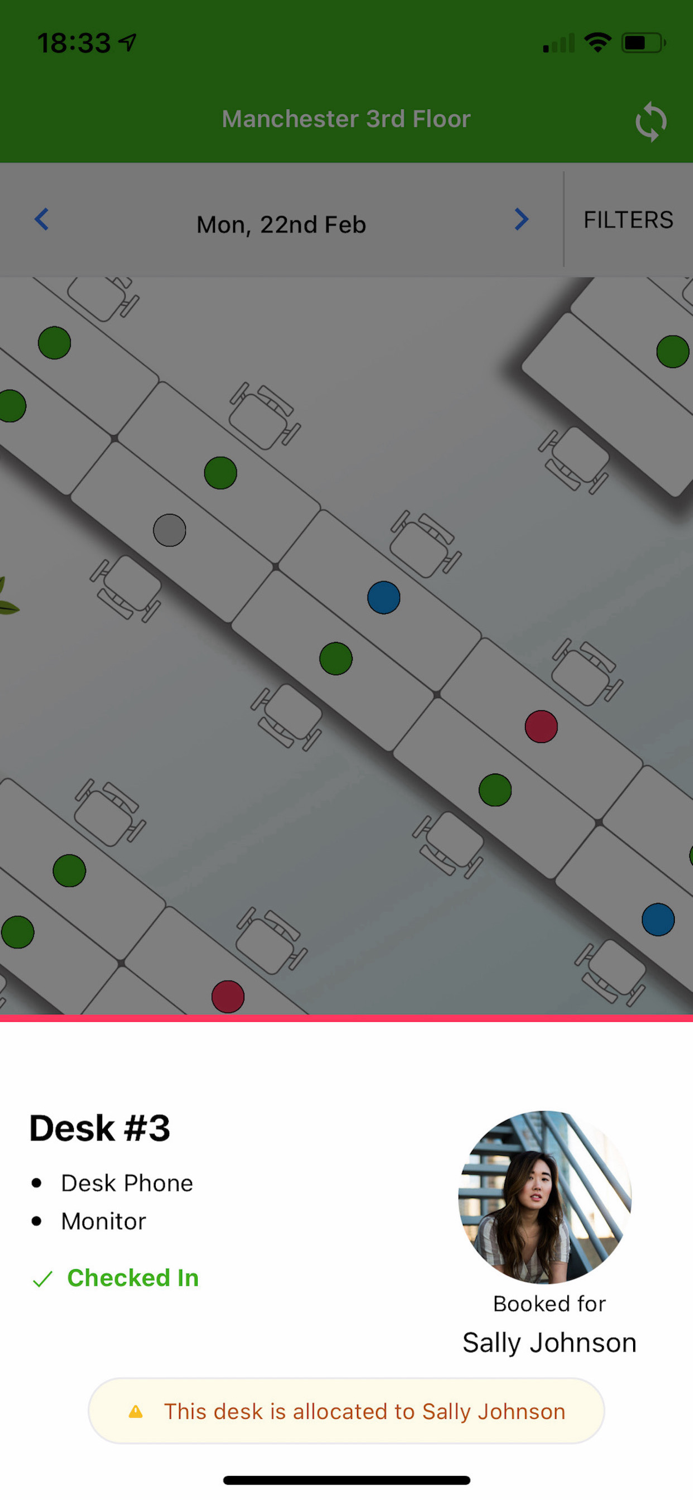 Clearooms Desk Booking