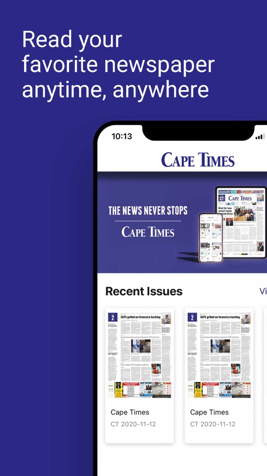 #2. Cape Times SA (iOS) Podle: IOL