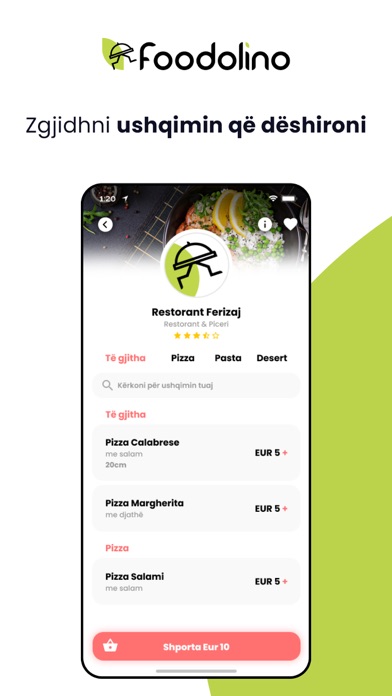 Foodolino.app Screenshot