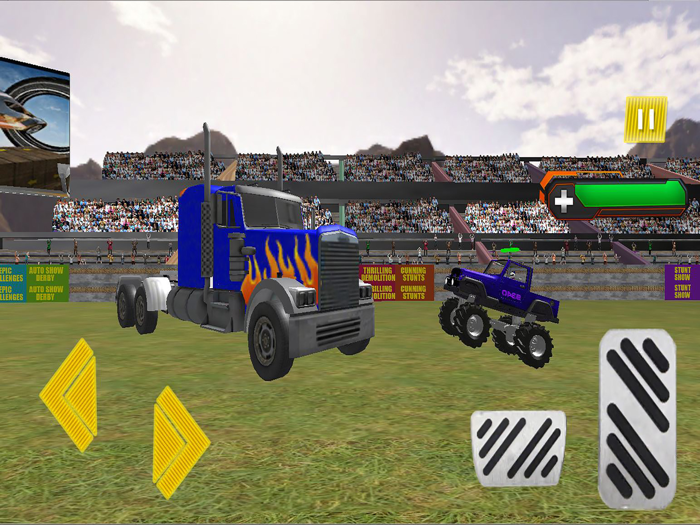 American Truck Derby Crash