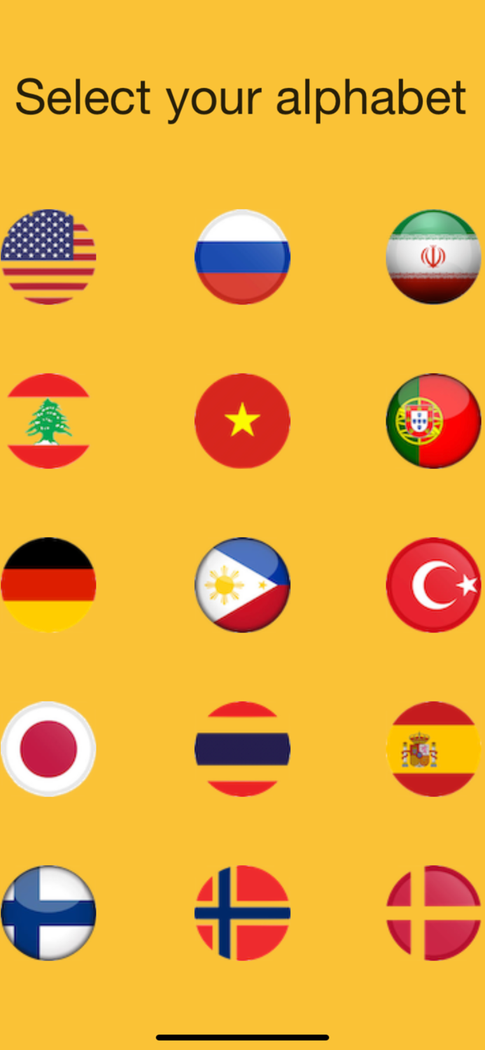 Learning Different Alphabets