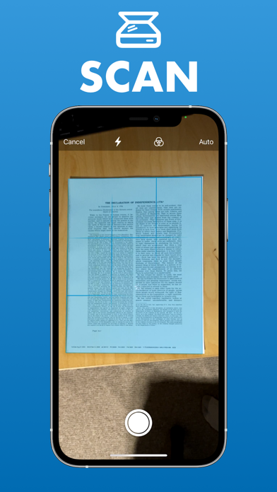 Simple Scanner App - PDF Screenshot