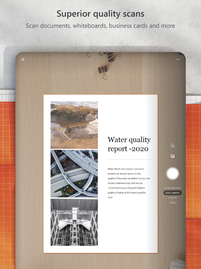 Microsoft Lens: PDF Scanner Screenshot