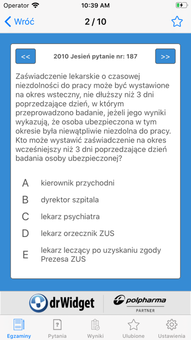 DrWidget LEP Screenshot