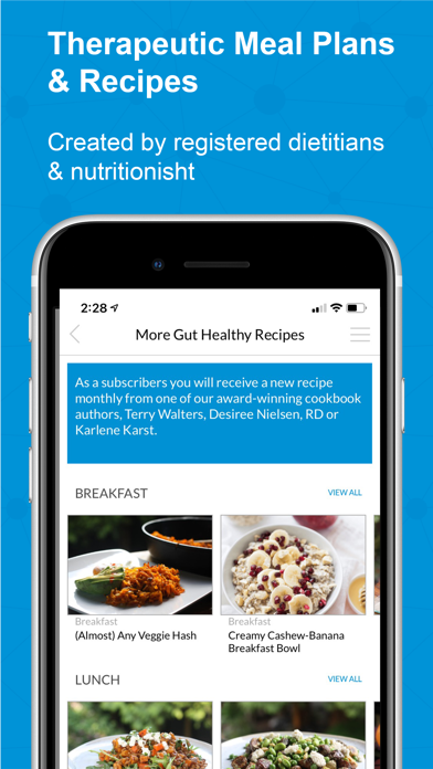 MyHealthyGut: Guided Nutrition Screenshot