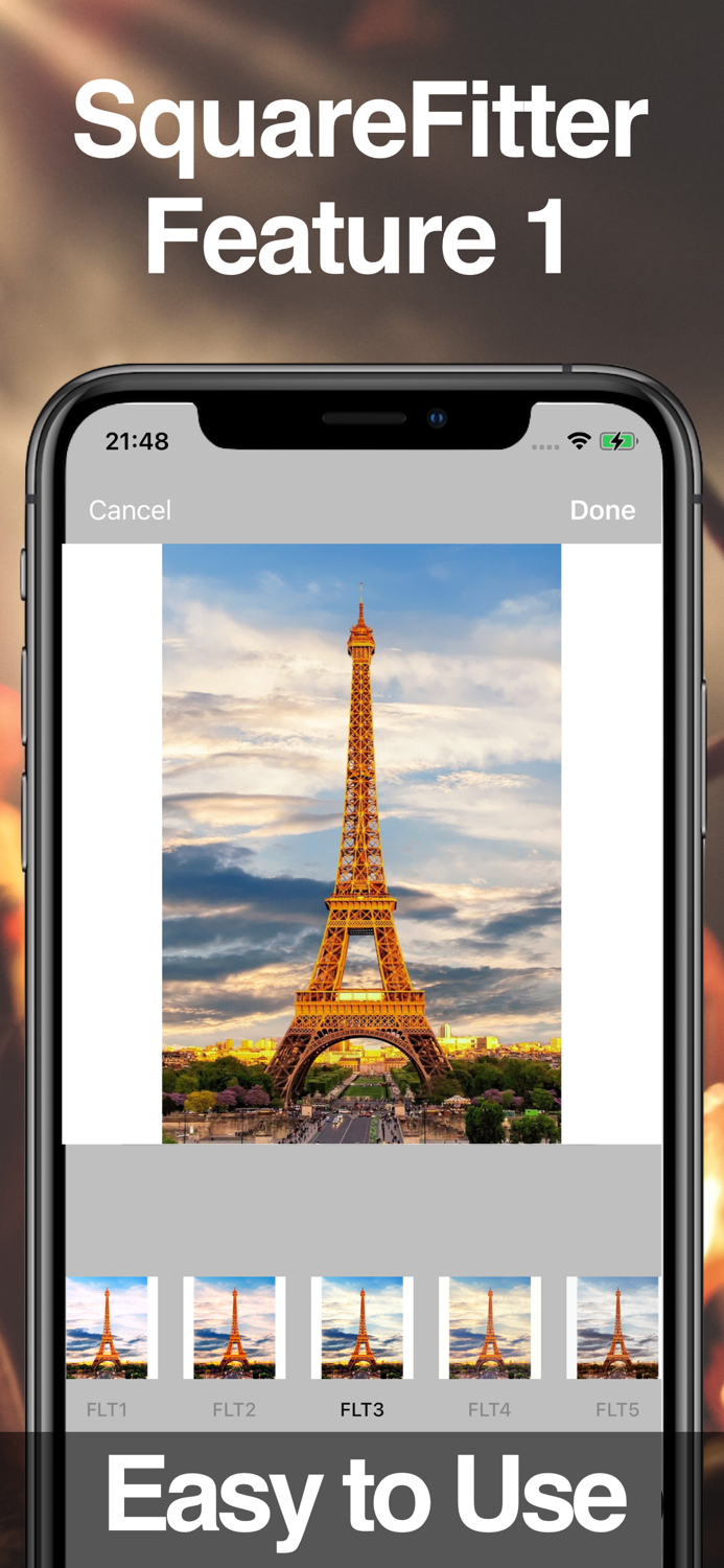 Square Crop and Fit SquareFitter