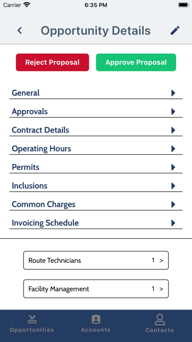 CA Salesperson Screenshot