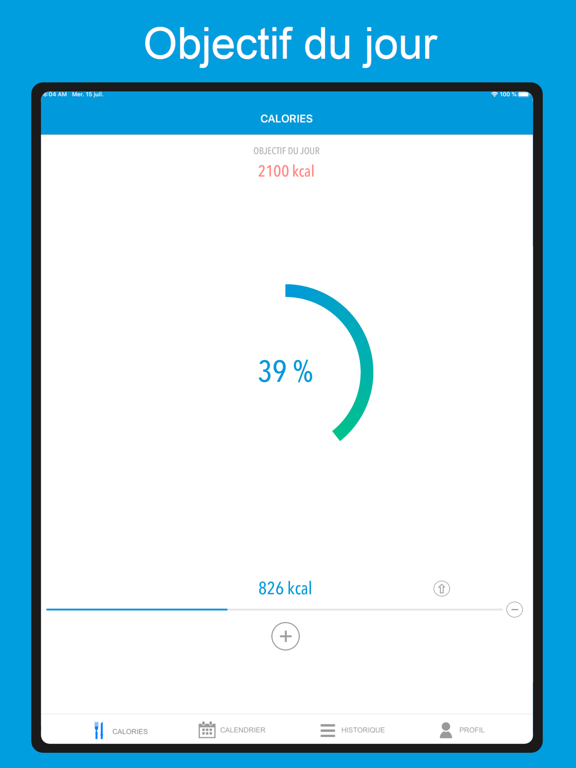 Screenshot #4 pour Calories, calcul kcal régime