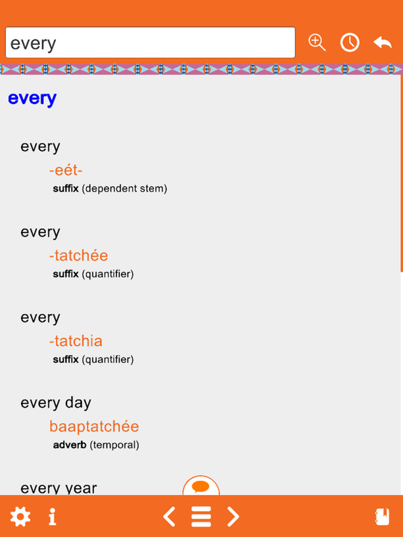 Crow Mobile Dictionary iPad screenshot 5 - Reference app