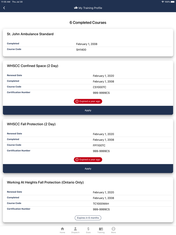 Screenshot #6 pour My UA Local 740
