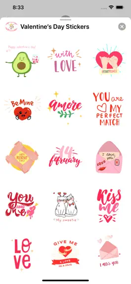 Game screenshot Valentine’s Day Stickers ⋆ hack