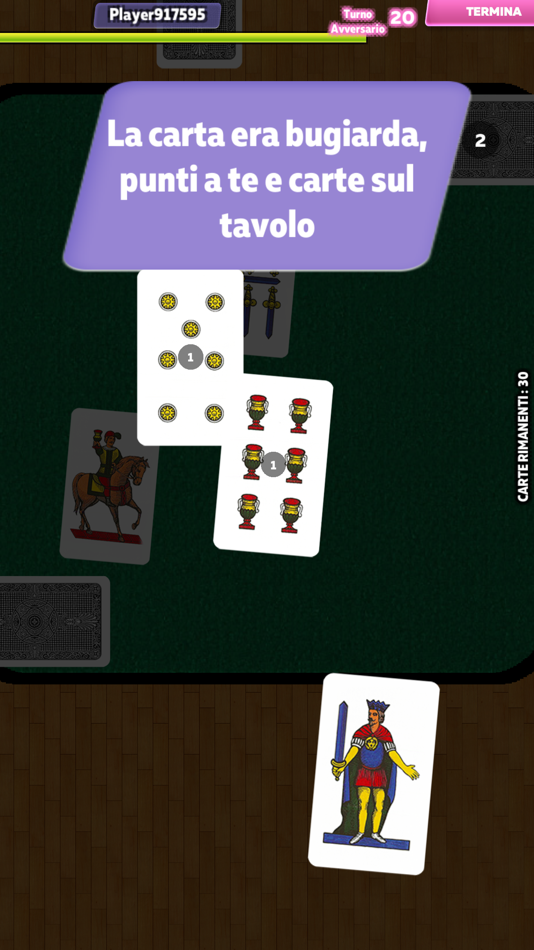#7. Scopa Bugiarda (iOS) 由: Marco Carloni