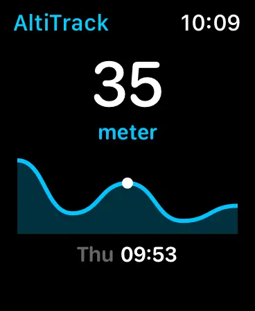 Screenshot #2 pour AltiTrack - Altitude Meter
