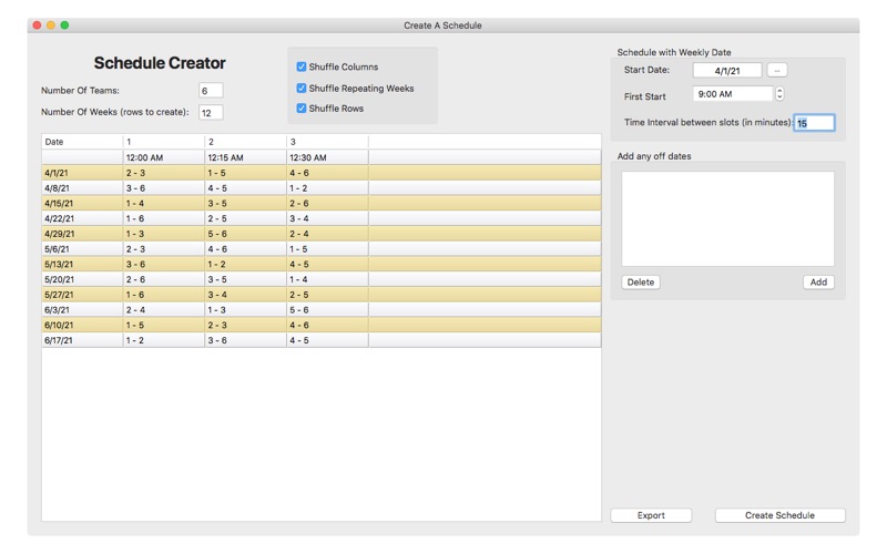 schedule creator problems & solutions and troubleshooting guide - 1