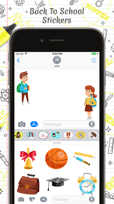 Back to School Stickers! Screenshot