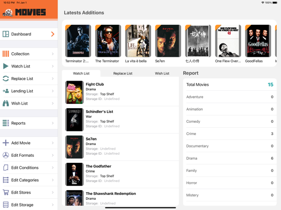 Screenshot #5 pour Movies Collector