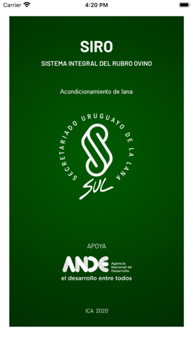 SUL Acondicionamiento de lana Screenshot