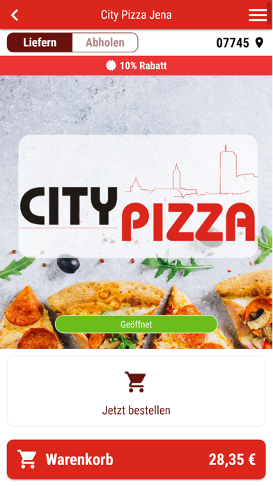 City Pizza Jena Screenshot