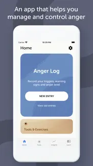 quit anger: anger management iphone screenshot 2