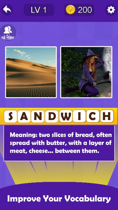2 Pics 1 Word - Guess Word Screenshot