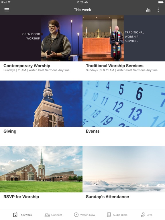 First UMC Rockwall iPad screenshot 1 - Education app