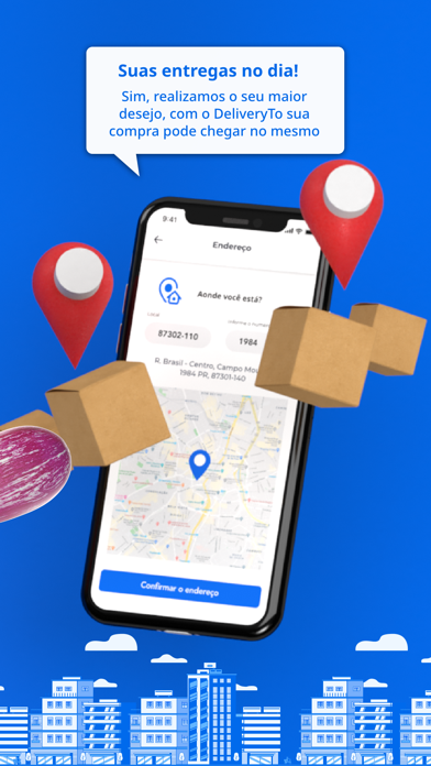 DeliveryTo Screenshot