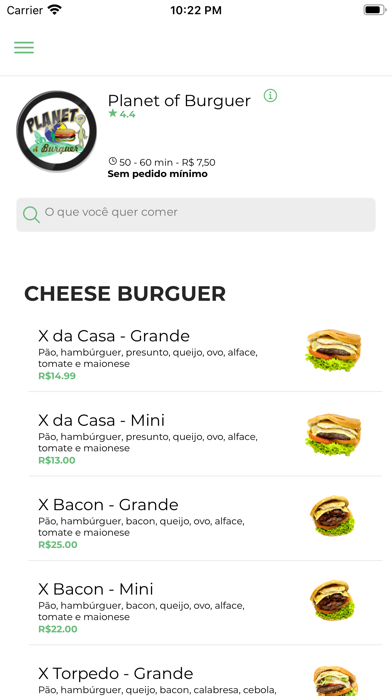Planet Burguer Screenshot