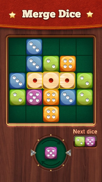 Woody Dice: Merge puzzle game screenshot 1