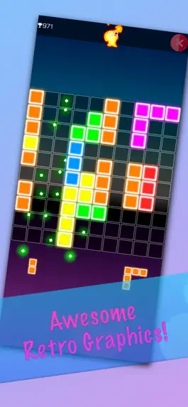Game screenshot Glowy Block Puzzle mod apk