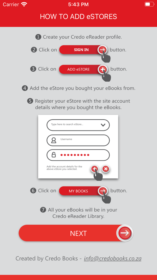 #3. Credo eReader (iOS) Podle: Wilhelm Viljoen