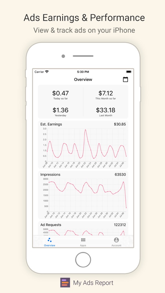 #1. My Ads Report (iOS) By: 鸿升 刁