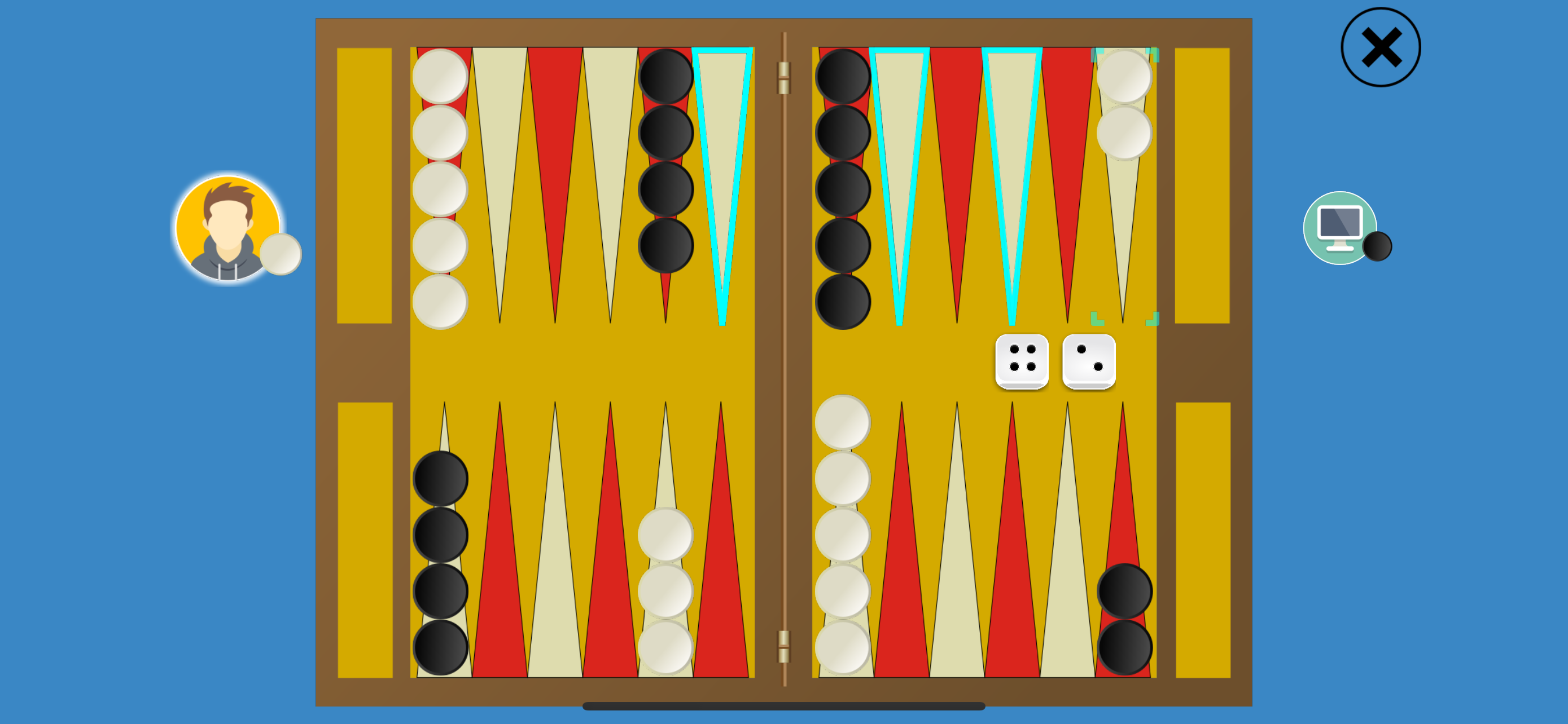Classic Backgammon Touch